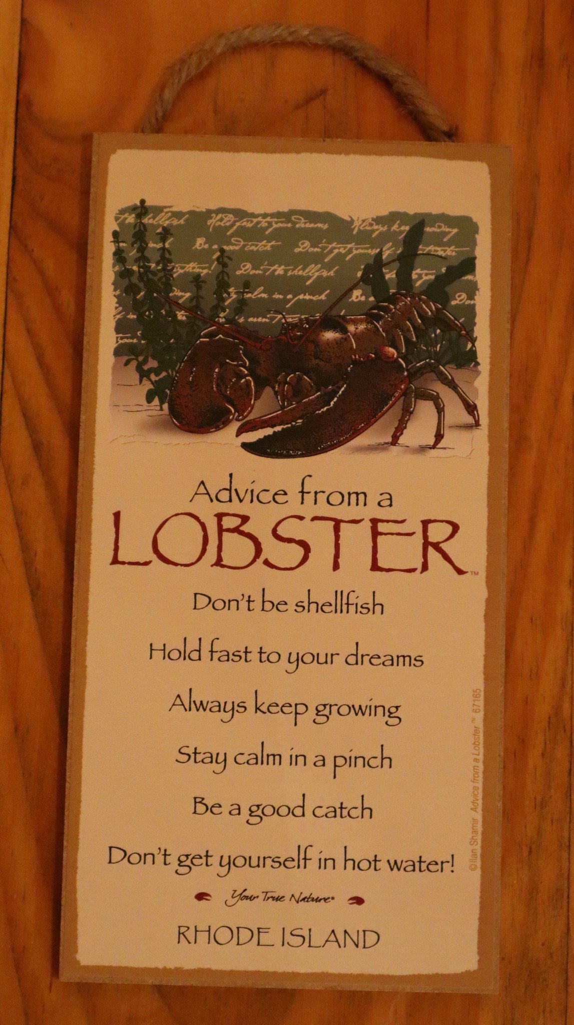 Lobster Sign