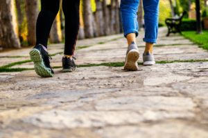 Healthy benefits of walking