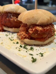 Restaurant on the South Shore The Range Meatball Sliders