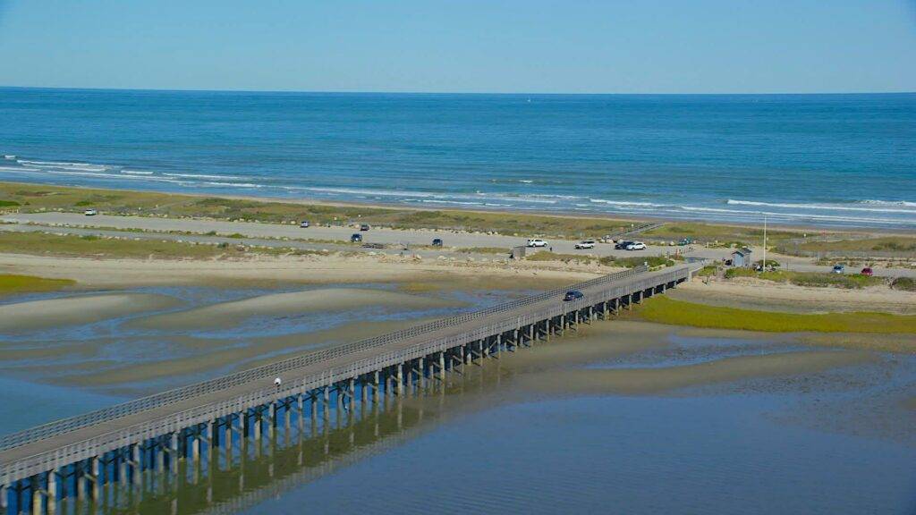 The South Shore- Duxbury's Powder Point bridge