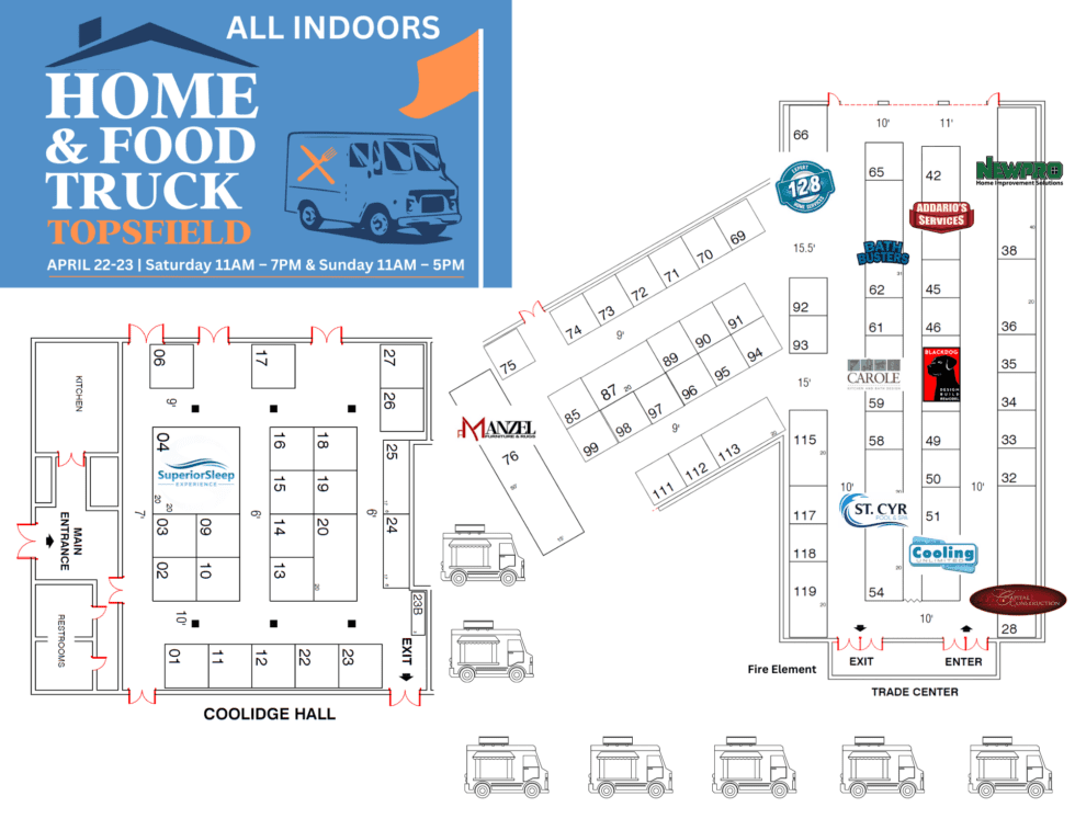 Home & Food Truck Show at Topsfield Fairgrounds, MA